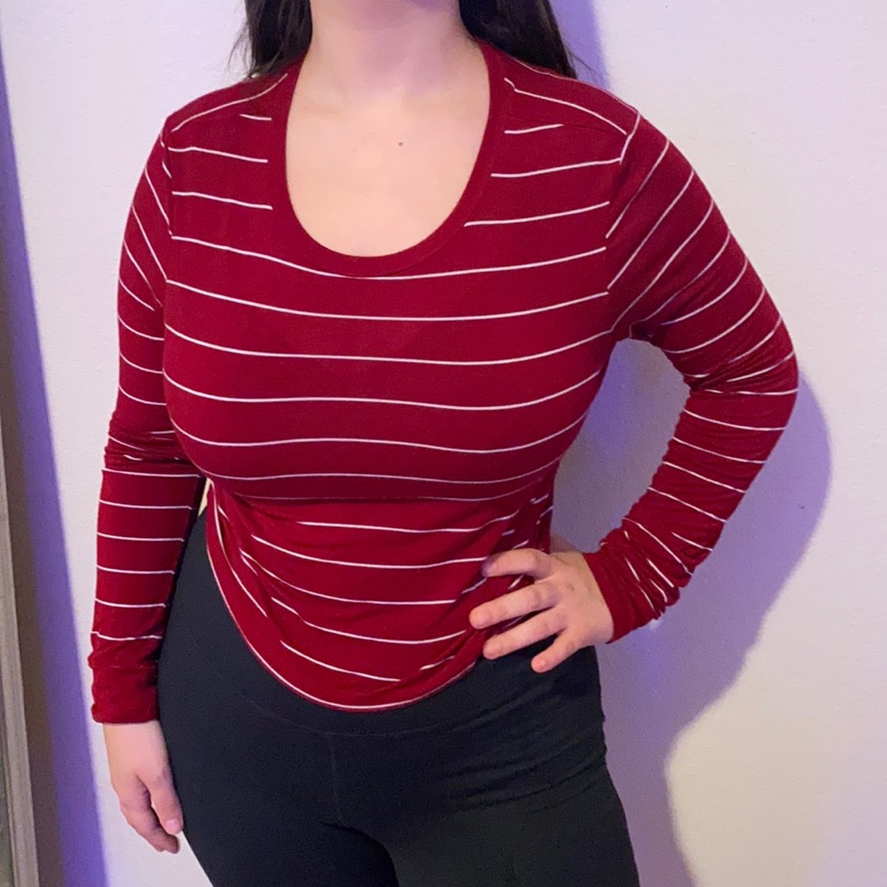 Striped long sleeve!